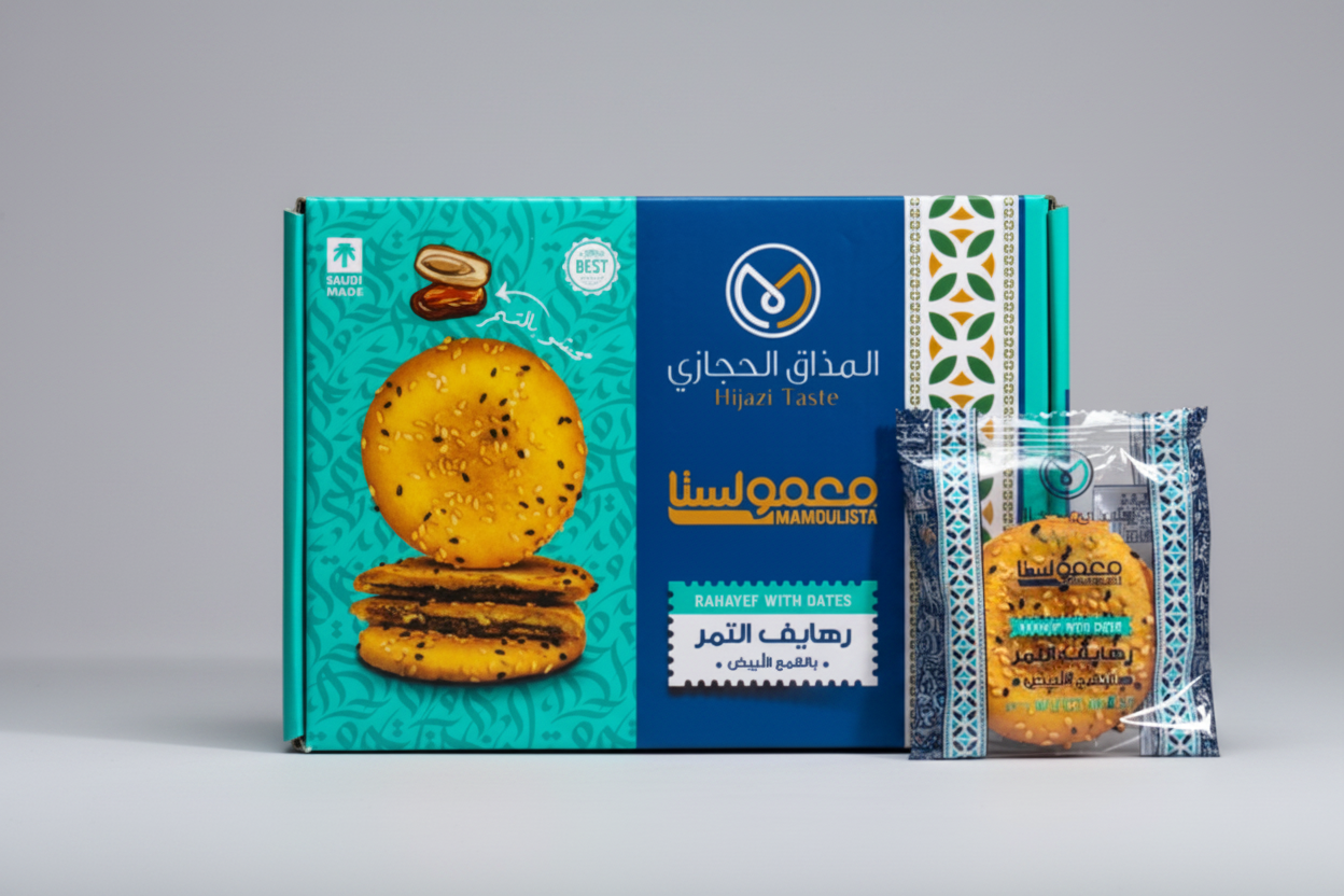 White Wheat Rahayaf Filled With Dates