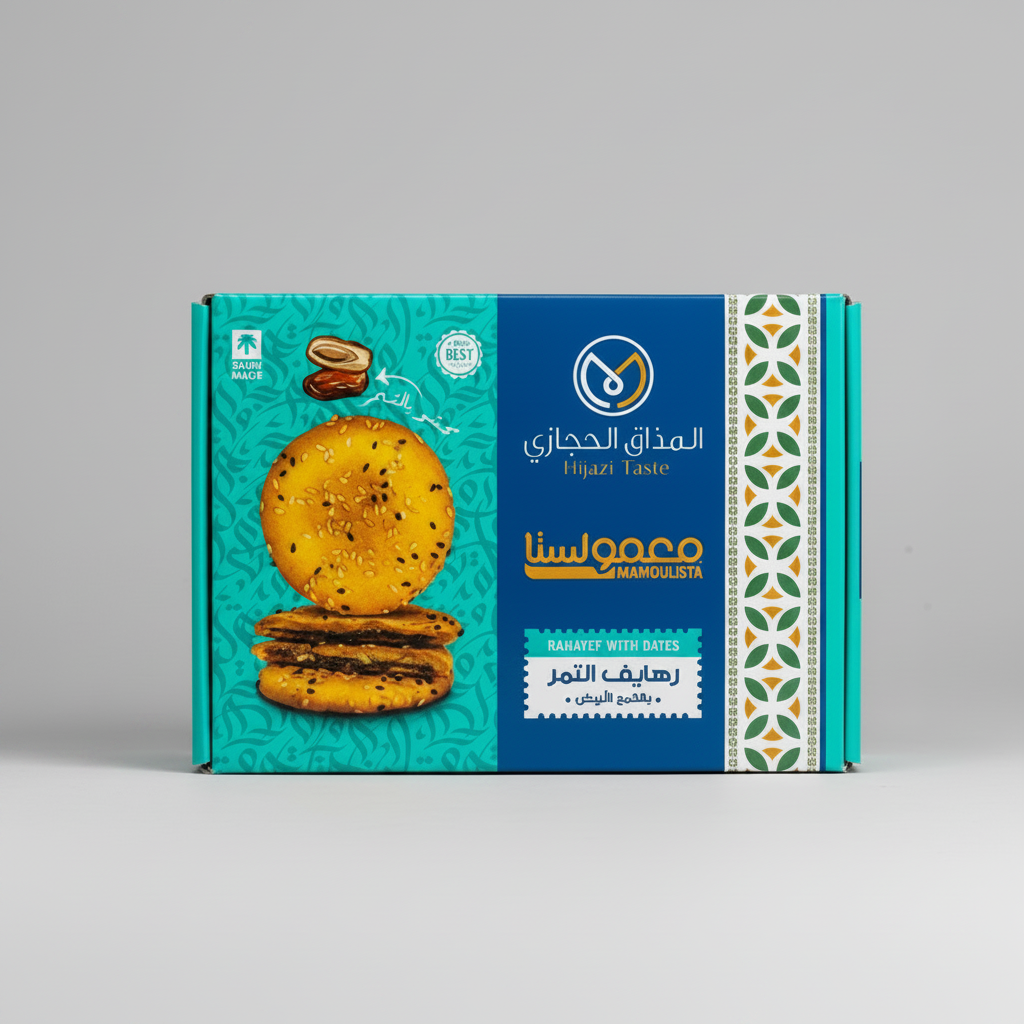 White Wheat Rahayaf Filled With Dates