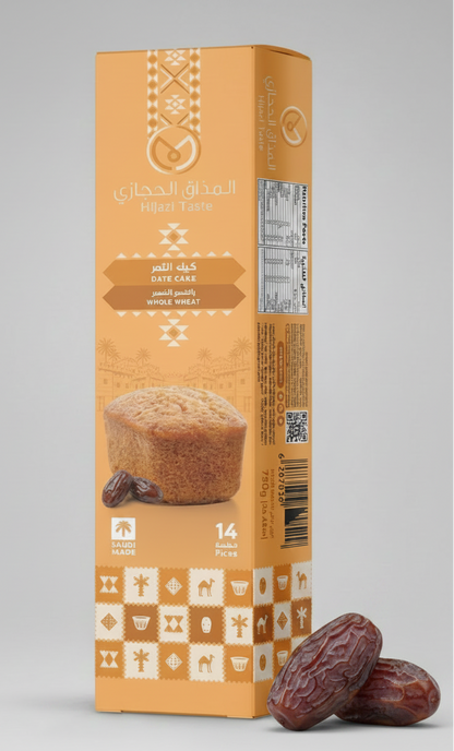 Date Cake - Whole Wheat